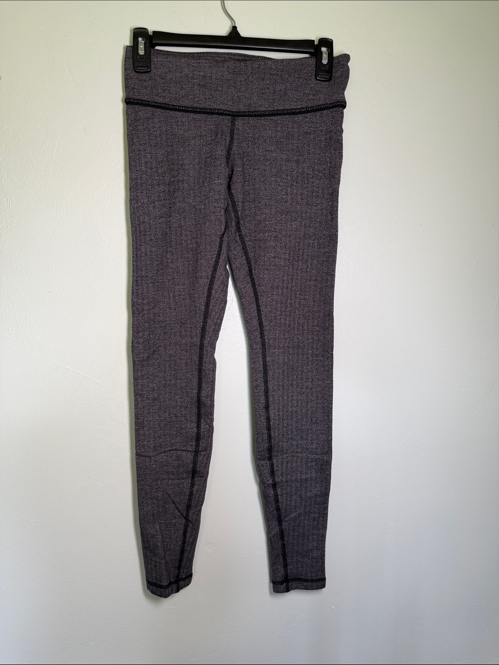 lululemon athletica Herringbone Gray Leggings size 4